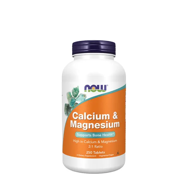 Now Foods Calcium & Magnesium 250 Tablets