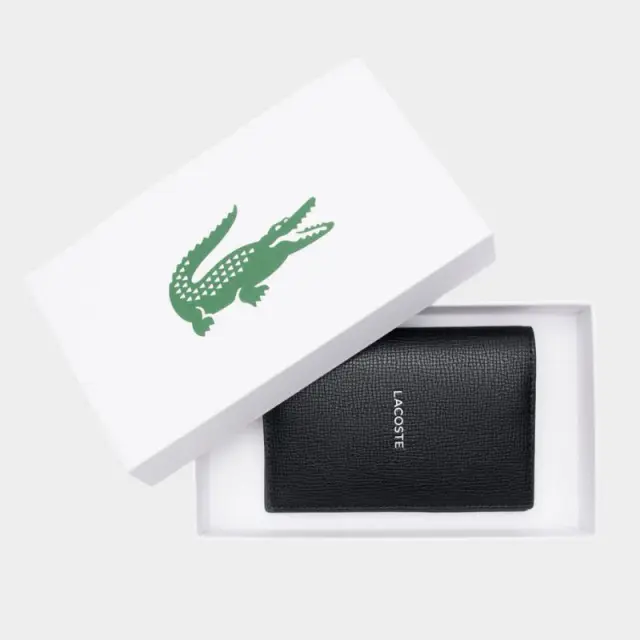 Δερμάτινη θήκη διαβατηρίου Ossian Lacoste NH5058OI-000 Μαύρο - ONESIZE 3