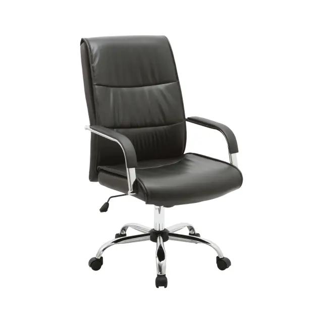 Πολυθρόνα BF3500 PU Μαύρο 61x72x105/115cm