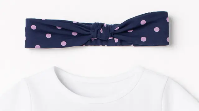 Φόρεμα με Κορδέλα Navy White 8030244 - 12 M (80cm) 2