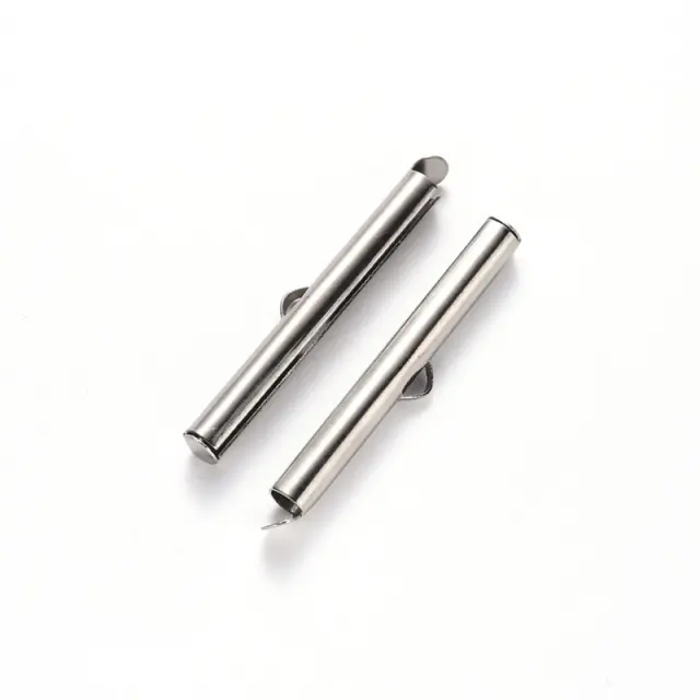 Ακροδέκτης Slide Tube - Ανοξείδωτο Ατσάλι 304 6x35x4mm - 10τεμ