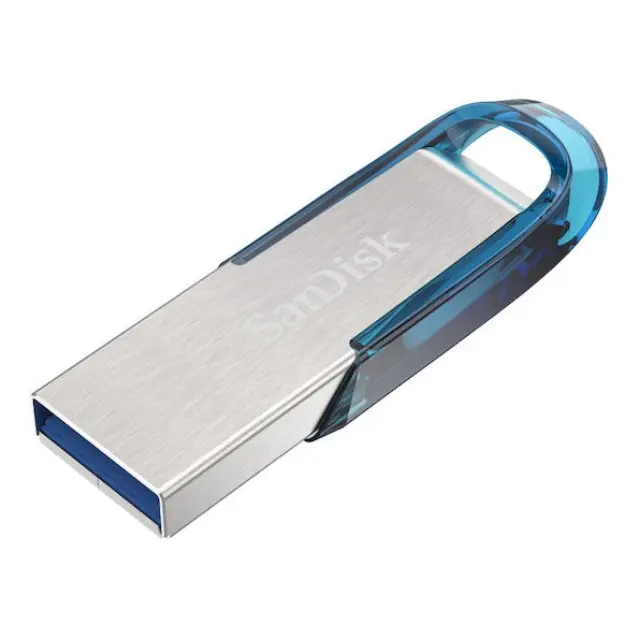 Sandisk Ultra Flair 128GB USB 3.0 Stick Μπλε