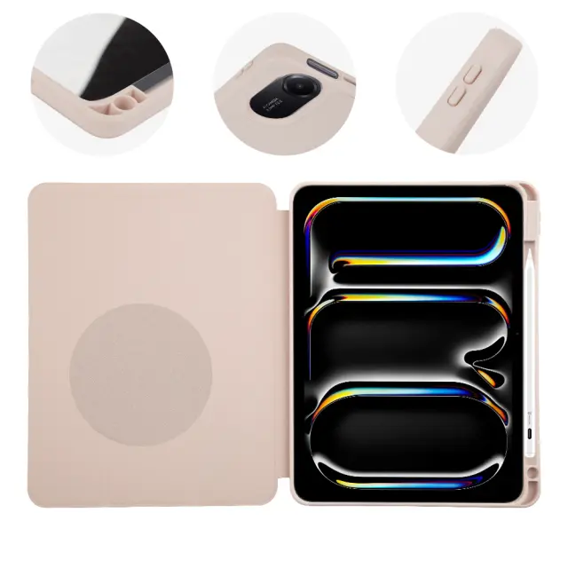 OBAL:ME SolidTab Case for Apple iPad Air 11(2020/22/24/25/26)/iPad Pro 11 (1/2/3/4) Blush 2