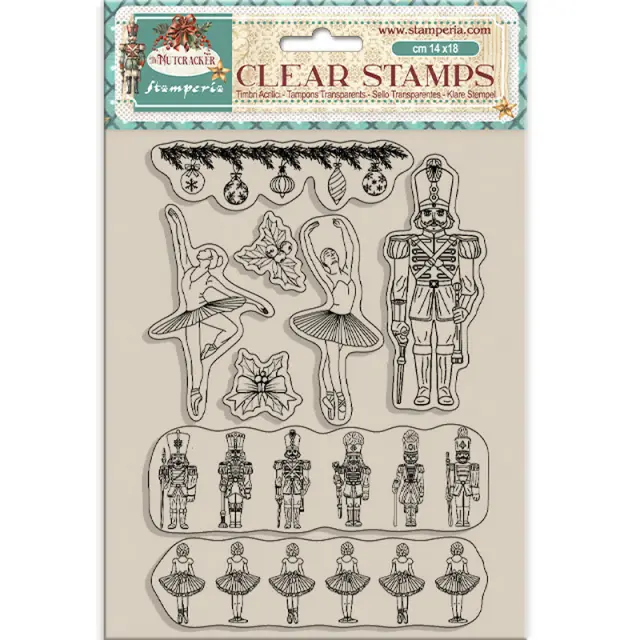 Σφραγίδα Stamperia 14×18 cm, The Nutcracker, Ballet and Soldier