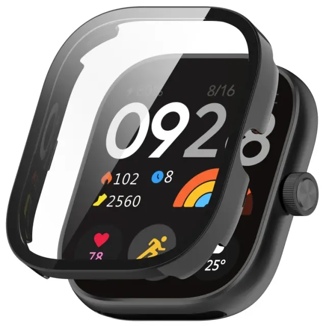 360 Προστατευτική Θήκη για Redmi Watch 4 - Black OEM