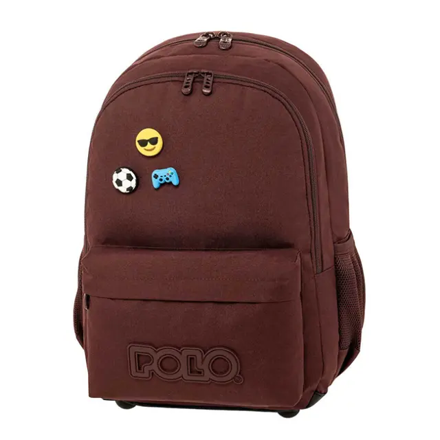 Polo Σακίδιο Πλάτης Pins Μπορντώ (901059-3400/2026)
