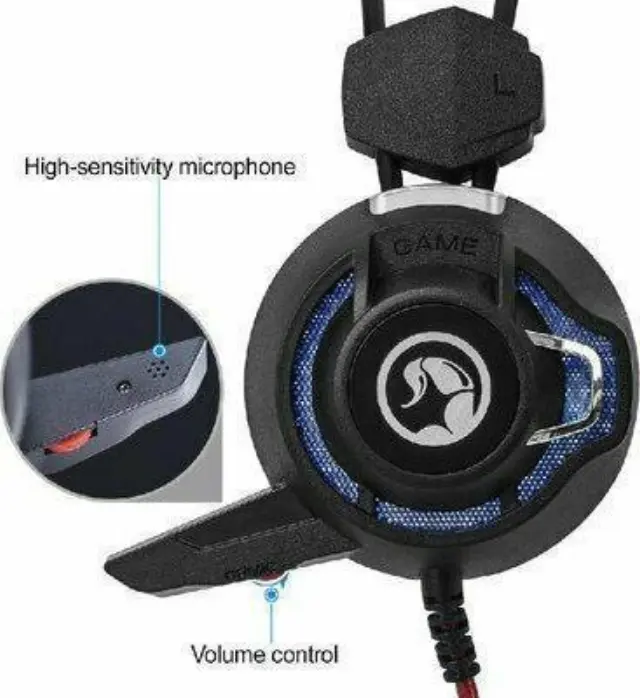 Marvo Over Ear Gaming Ακουστικά με μικρόφωνο HG8956 3