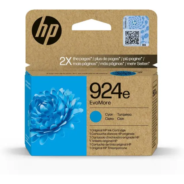 HP Μελάνι Inkjet No.924e Cyan (4K0U7NE) (HP4K0U7NE) HEWLETT PACKARD
