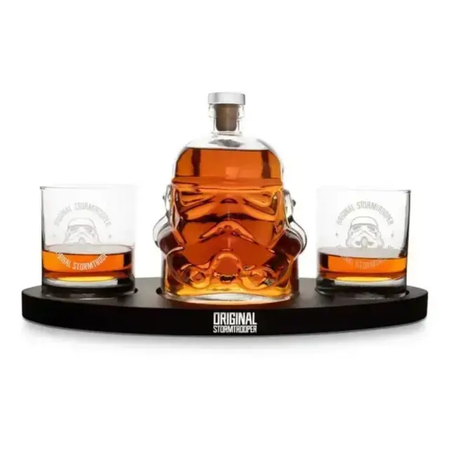 ThumbsUp® Stormtrooper 3D Helmet Decanter Set With Tray