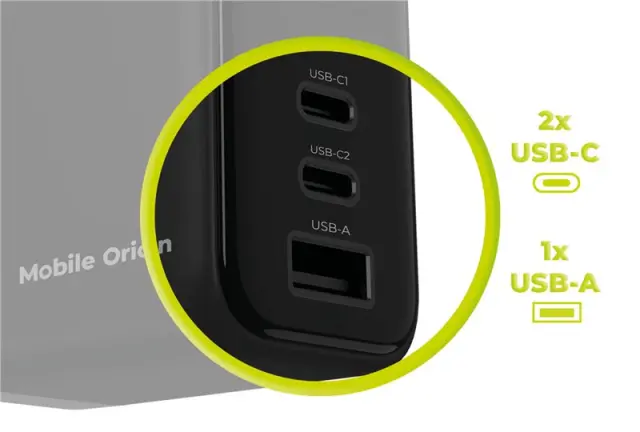 Mobile Origin 65W GaN Display Charger PW20 - 2x USB-C + USB-A 2