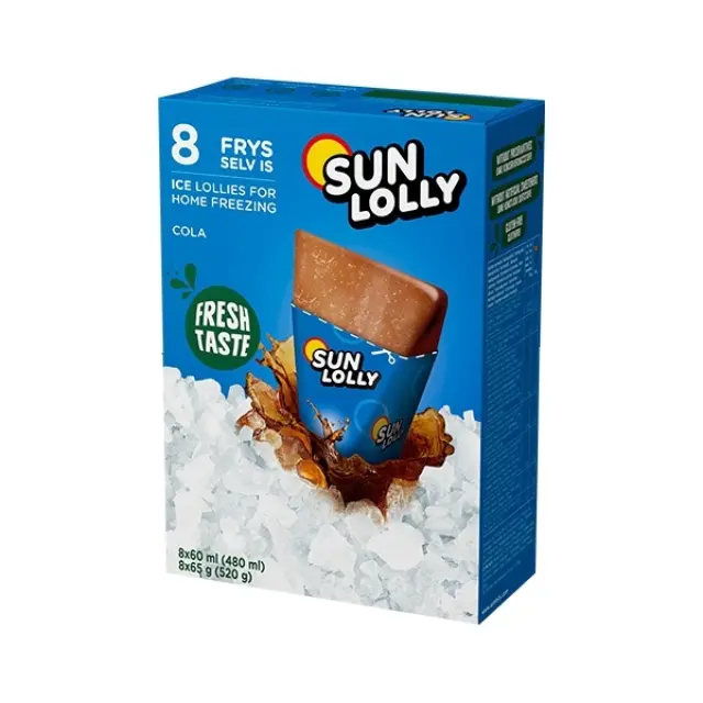 Sun Lolly Γρανίτα Cola σε Φακελάκια 8x60ml