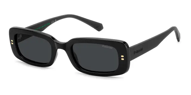 Polaroid 7-11 Ετών Παιδικά Γυαλιά Ηλίου Polarized Μαύρα PLD 8071/S 807/M9