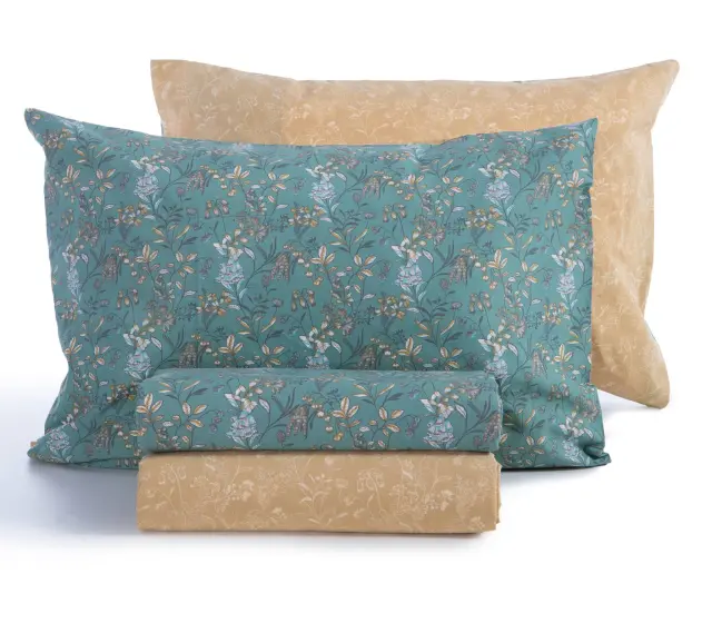 ΣΕΤ ΠΑΠΛΩΜΑΤΟΘΗΚΗ ΜΟΝΗ ODETE 170Χ240 NEF-NEF HOMEWARE GREEN 3