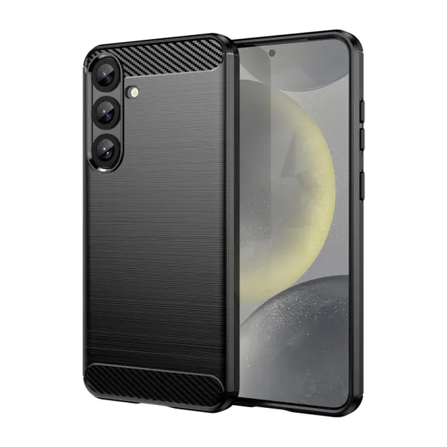 Carbon Θήκη για Samsung Galaxy S25 Plus- Black OEM