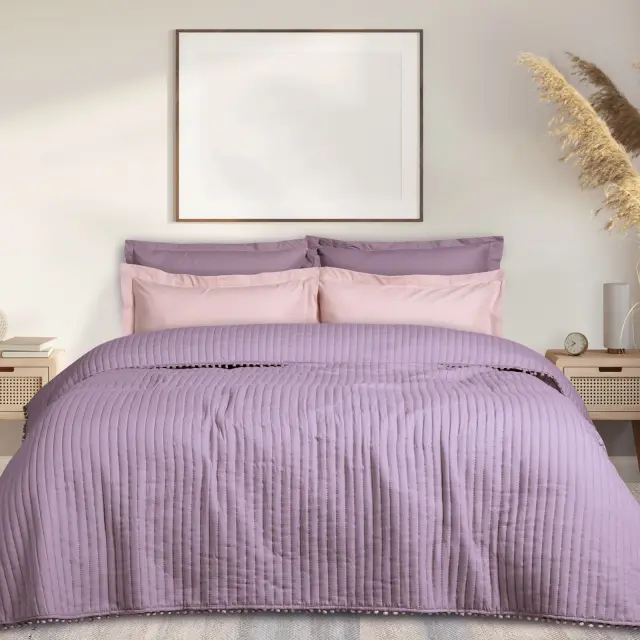 Κουβερλί Μονό 160x240 Ροζ 9627 Das Home