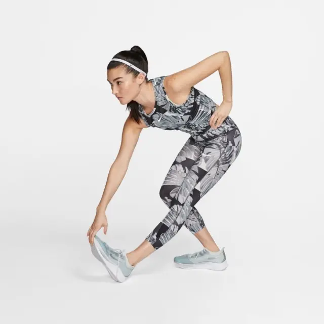 Nike Fast Dri-Fit Fast Running Γυναικείο Capri Κολάν Ψηλόμεσο CJ2162-010 - S 2