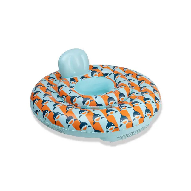 Swim Essentials: Σωσίβιο με Κάθισμα ⌀69εκ. Blue Sharks (0-1 ετών) 416277