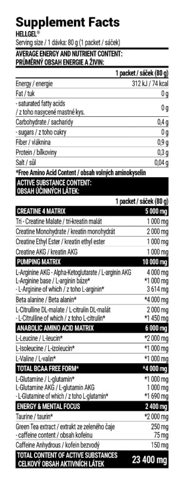 Extrifit Hellgel orange, 80-g 2