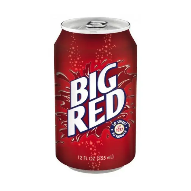 Big Red Soda 355ml (Aνάλωση κατά προτίμηση πριν από 26/11/26)