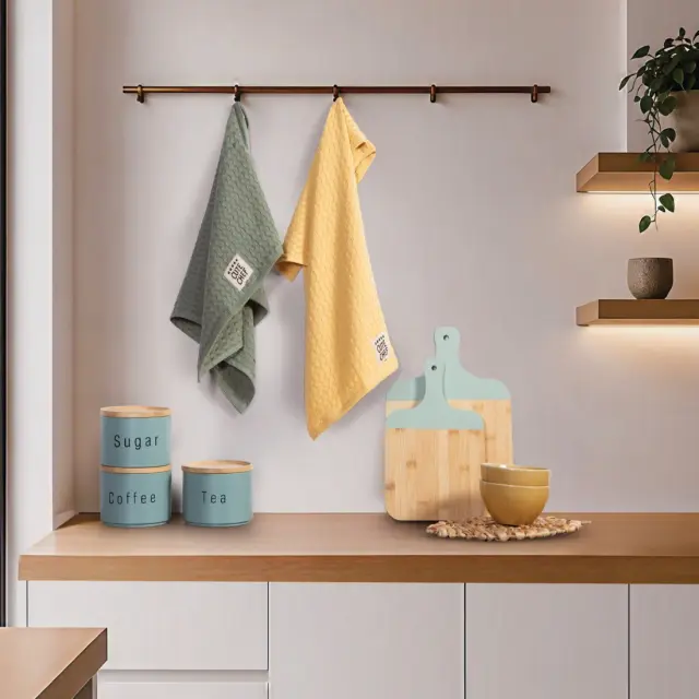 ΠΟΤΗΡΟΠΑΝΟ CUTE CHEF 45X68 NEF-NEF HOMEWARE, 100% BAMBAKI - BORDO (039625) 3