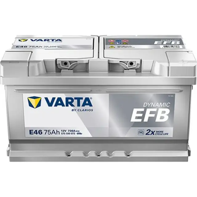 Μπαταρία Αυτοκινήτου VARTA Dynamic EFB E46 12V 75Ah 730A (EN)