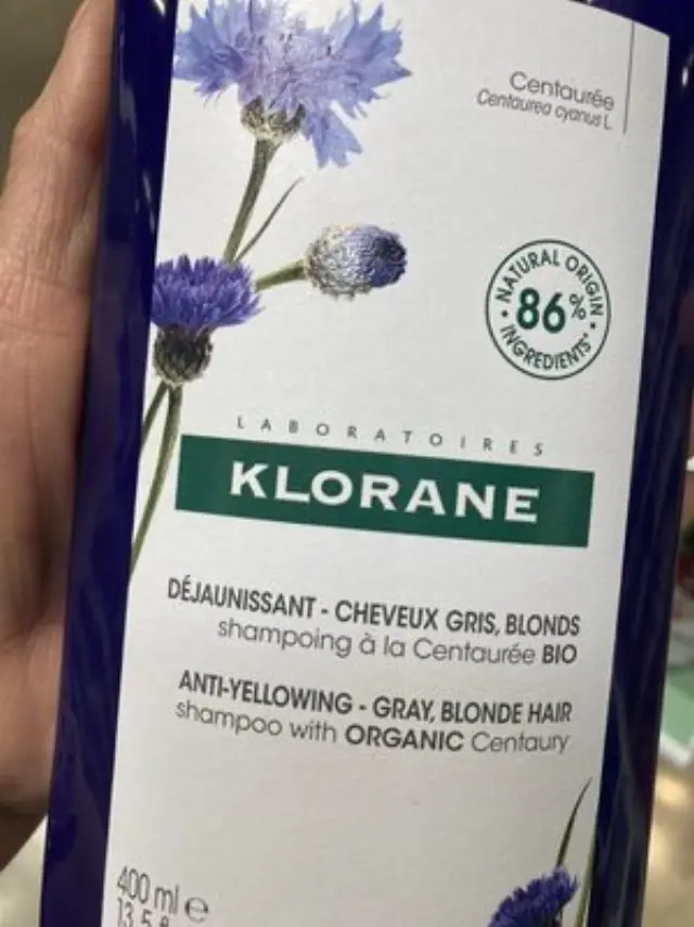 Klorane Centauree Σαμπουάν για Διατήρηση Χρώματος για Όλους τους Τύπους Μαλλιών 400ml
