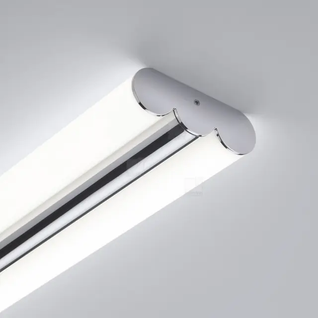 LOOM Φωτιστικό Τοίχου & Οροφής Μπάνιου IP44 LED 36W Χρωμέ 3000K–4000K Χρώμιο 2