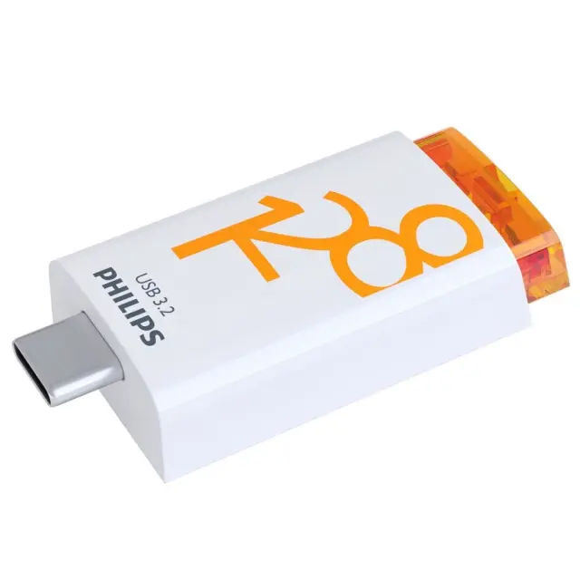 PHILIPS USB 3.2 Flash Drive 128GB Click Series USB-C (FM12FD175B/00) (PHIFM12FD175B-00)
