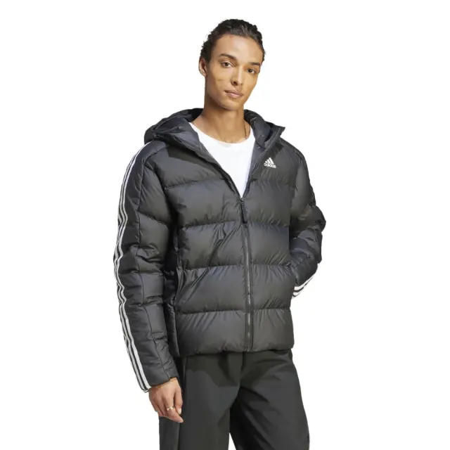 adidas Essentials Midweight Down Puffer (HZ4429-Black) - Μαύρο - XL
