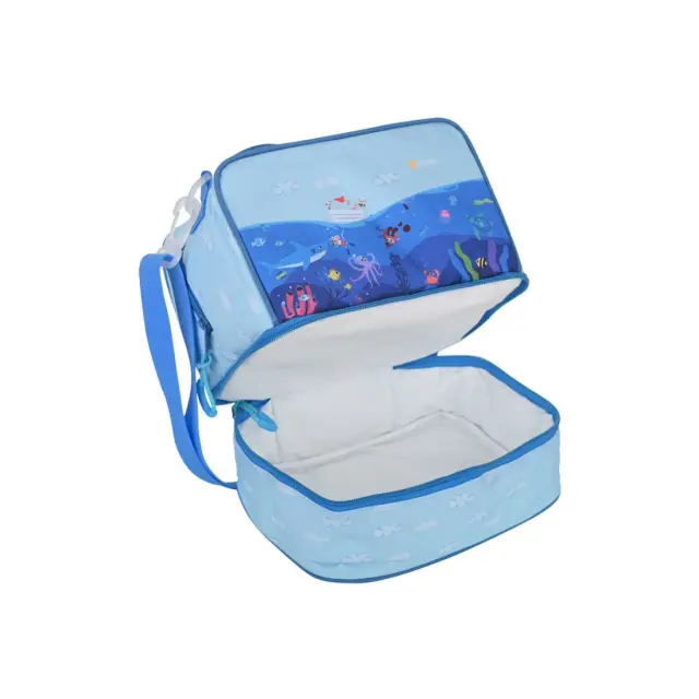 Estia® Save The Aegean Σχολικό Ισοθερμικό Τσαντάκι Φαγητού-Ocean Play (01-43803) 3