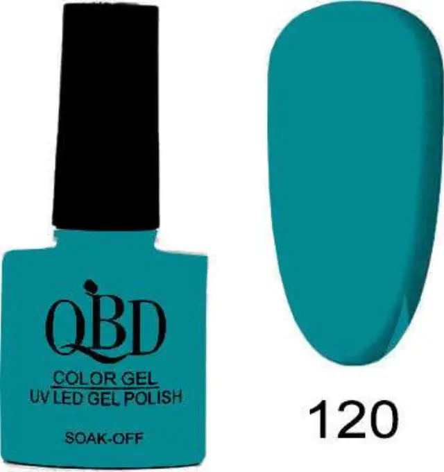 QBD Ημιμόνιμο βερνίκι color Gel Uv/Led Gel Polish 120