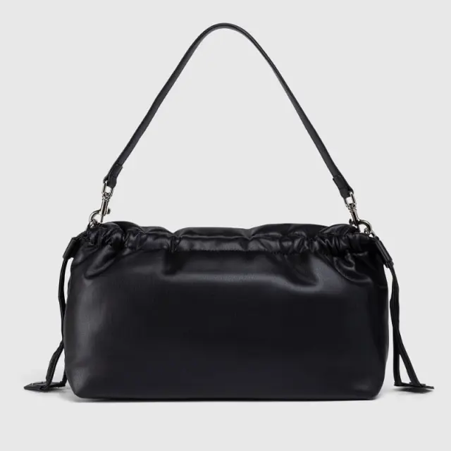 Μαλακή Τσάντα Ώμου Με Καπάκι Flapbag Replay FW01AJ.000.A7243S.C098 Μαύρο - ONESIZE 3