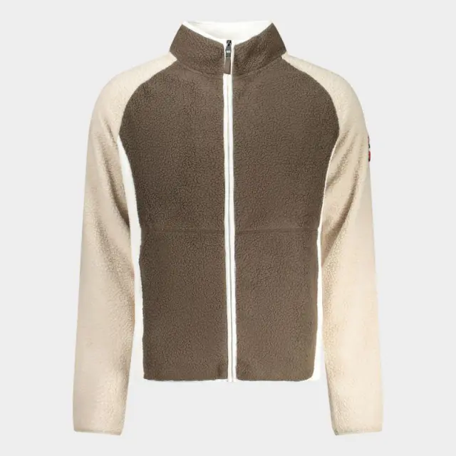 Norway Nautical School - Ανδρική Ζακέτα Φούτερ Fleece 859503-FALCON Καφέ - 3XL