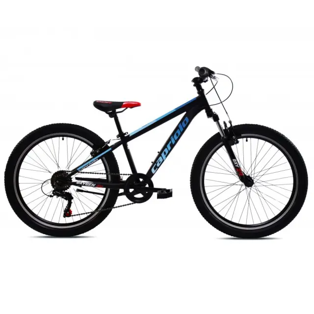 CAPRIOLO OXYGEN ΠΑΙΔΙΚΟ ΠΟΔΗΛΑΤΟ 24” 6sp BLACK/BLUE 925411-12 2026