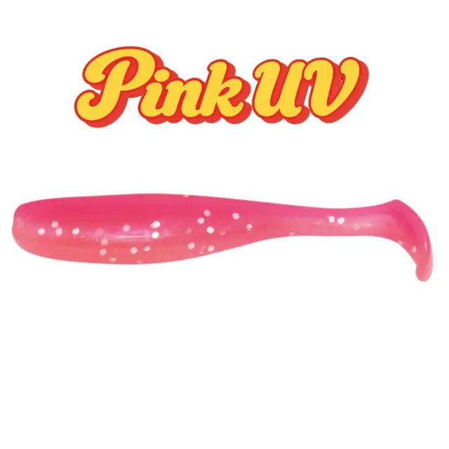 Σιλικόνη Shad Bait 50mm MS-50 Gamit UV 8TMX - Pink UV