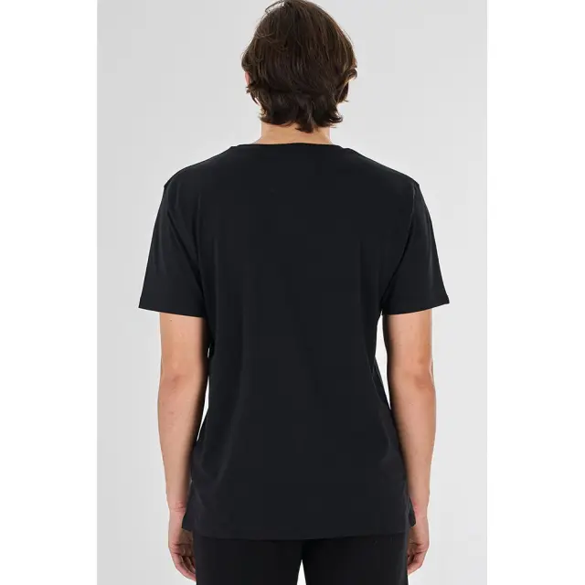 Magnetic North Original Trademark T-Shirt (23009-Black) - Μαύρο - M 3