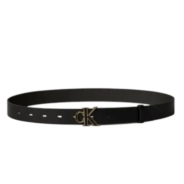 Γυναικεία Δερμάτινη Ζώνη Calvin Klein 3cm LV04F7073G-YIH Μαύρη Μαύρο - 100 3