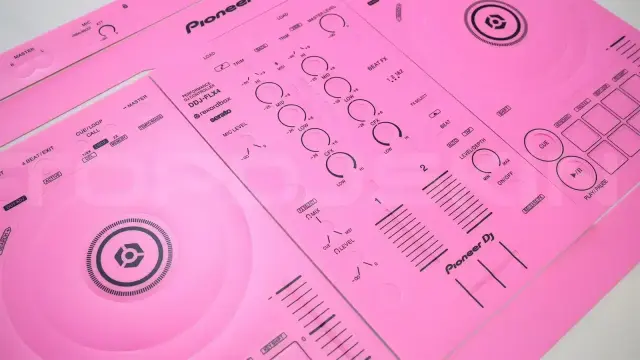 TOPDJSKIN PIONEER DDJ FLX4 (PINK) 2