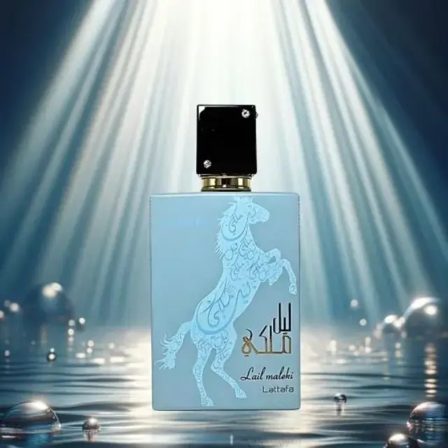 Lattafa Lail Maleki Moroccan Blue Eau De Parfum Ανδρικό Άρωμα 100ml 3