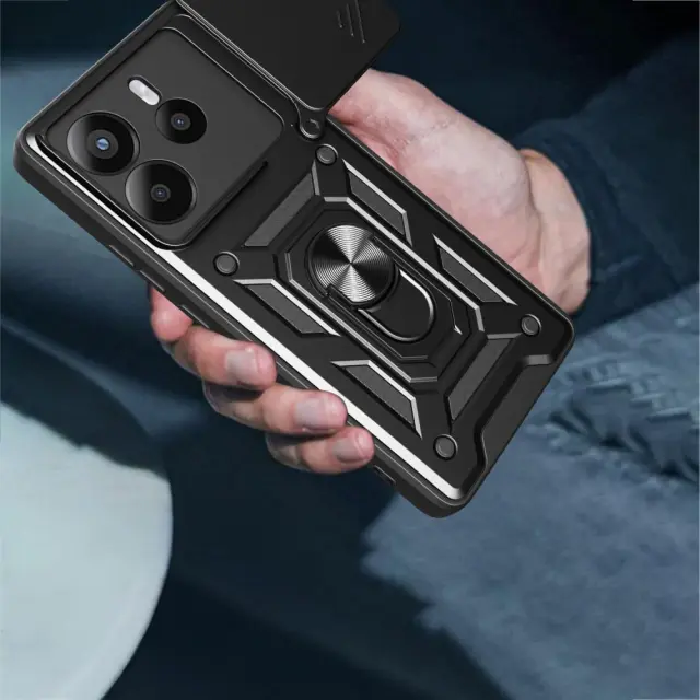Techsuit® CamShield Series Θήκη για Motorola Moto G56- Black 2