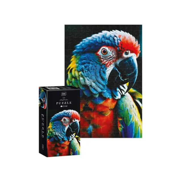 Παιδικό Puzzle 250pcs Colourful Nature N9 Parrot (INTERDRUK)