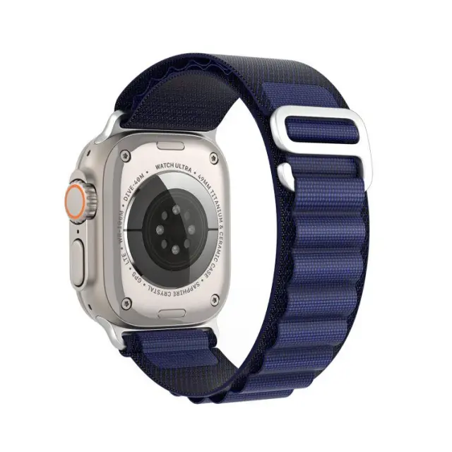 Dux Ducis® GS Series Nylon Λουράκι για Apple Watch 38/40/41/42 (Series 10/11/12)mm- Navy Blue 3