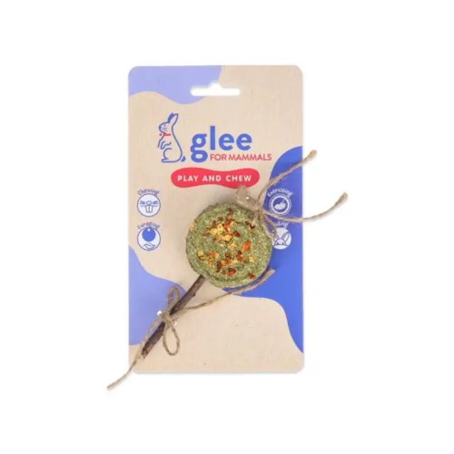Glee Παιχνίδι Τρωκτικών Timothy Lollipop Apple 14.5cm Μονόχρωμο