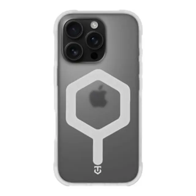 Tactical MagForce Hexagon Cover for Apple iPhone 16 Pro T-White
