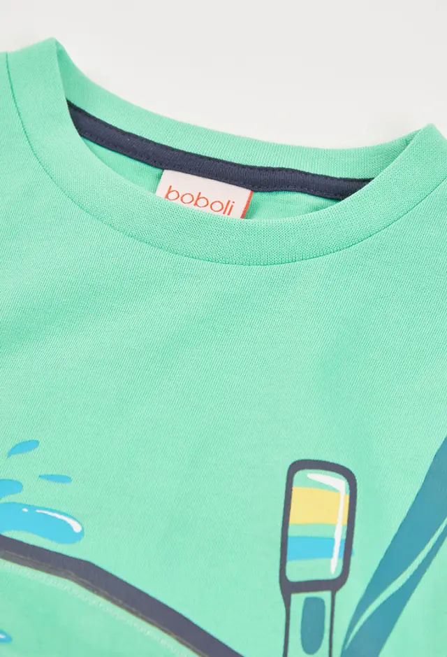 Boboli Knit t-shirt για αγόρι 543024-4608 3