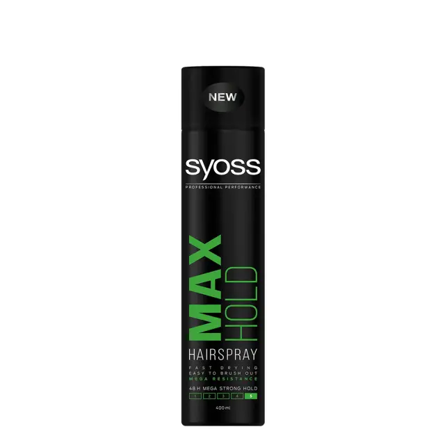 Syoss Max Hold Hair Spray 400ml