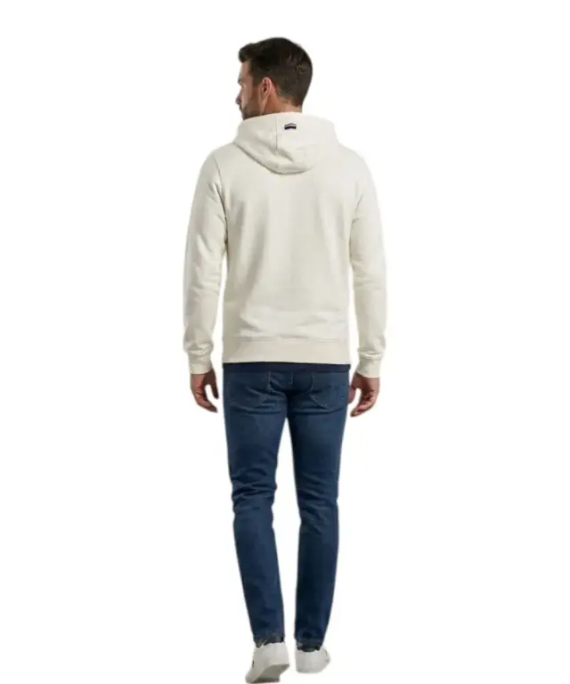 U.S. Polo Assn. - Ανδρικό Φούτερ Με Κουκούλα 63012-53223-101 Λευκό 2