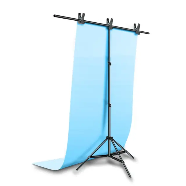 Jinbei Φόντο PVC 120*220cm Στήριγμα Μπλε