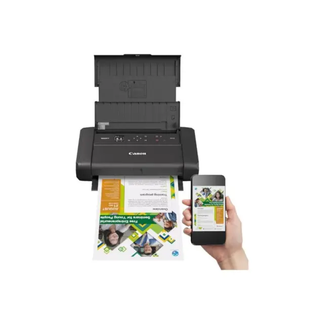 Canon MAXIFY BX110 Portable Printer with Battery (7069C026) (CANBX110BAT)