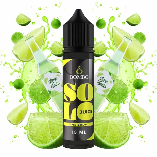 Bombo Flavor Shot Solo Juice Lime Soda 15ml/60ml 60ml